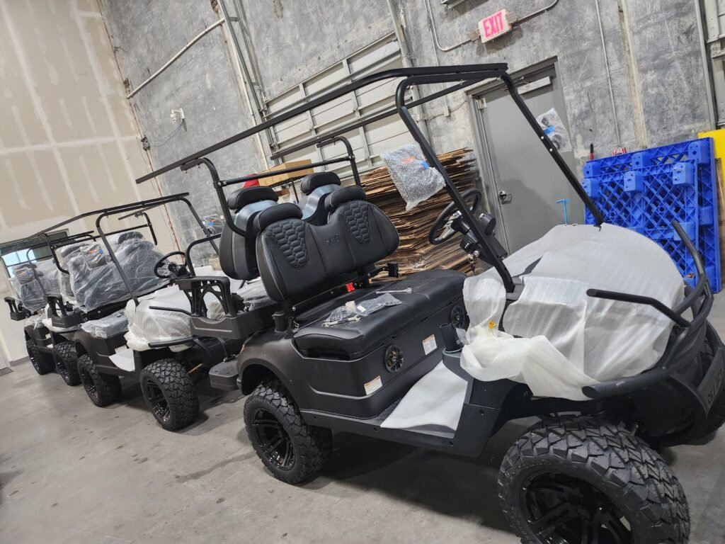warehouse golf cart